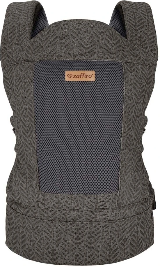 Рюкзак - кенгуру ZAFFIRO City Air Leaves anthracite